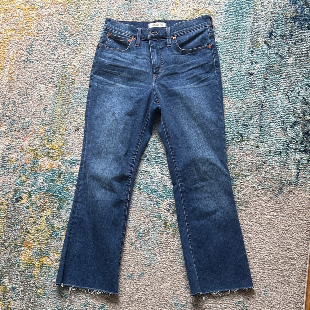 Madewell Indigo Boot Cut Jeans